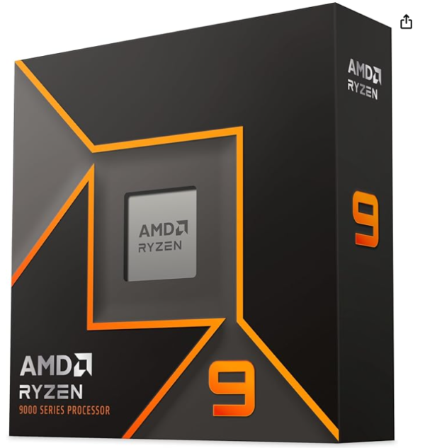 AMD Ryzen™ 9 9950X 16-Core, 32-Thread Unlocked Desktop Processor